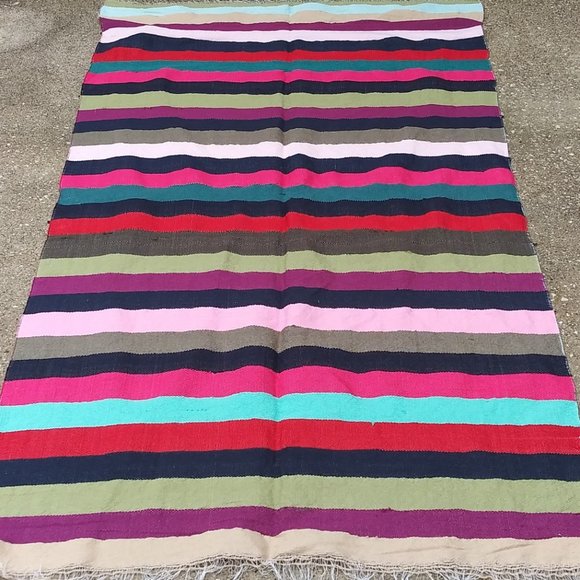 Hand Knotted Area Rug - Throw - Pakistani Dari - Picture 5 of 16